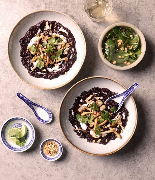 Forbidden Black Rice Risotto Recipe at Home - eCook
