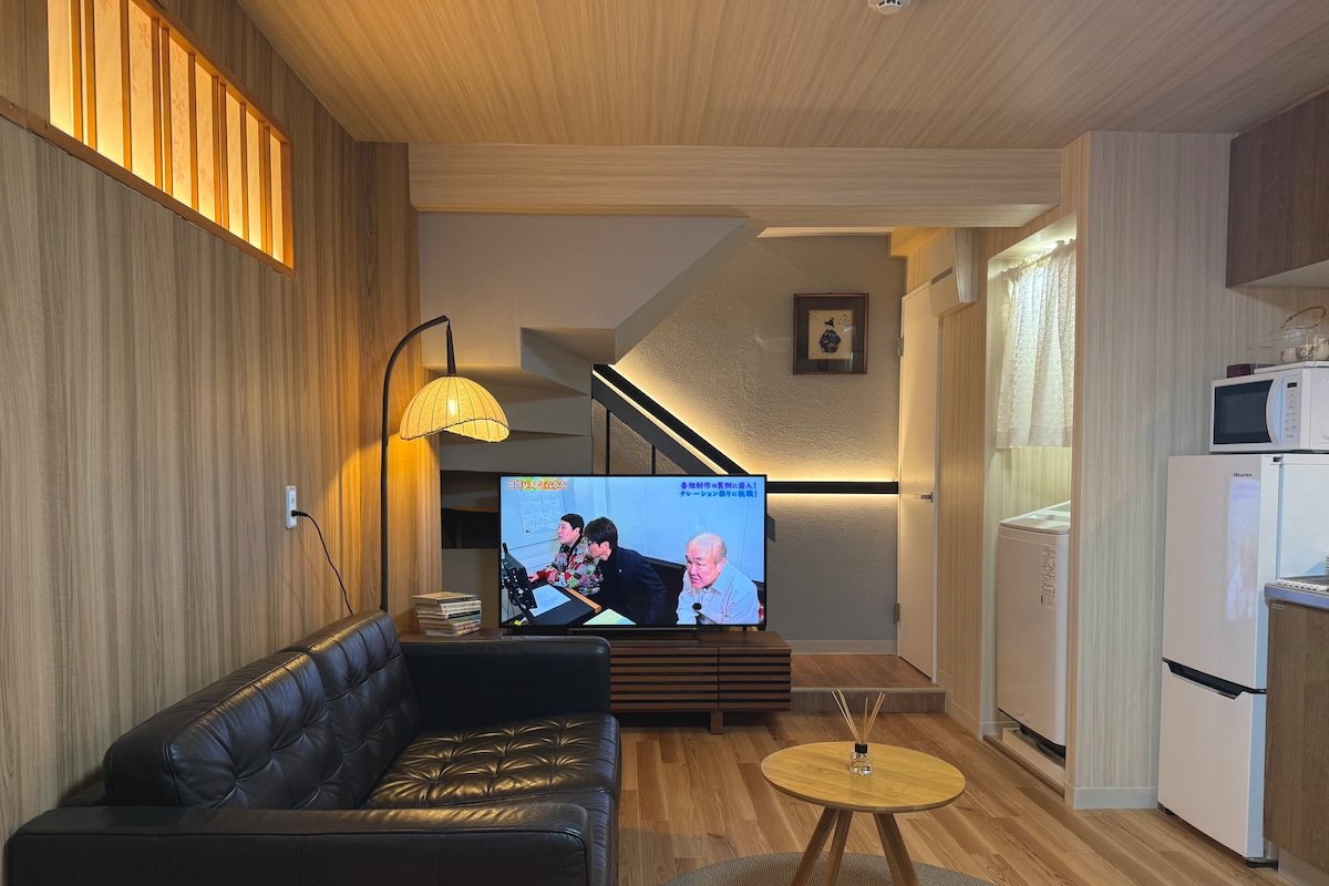 年末促销！【独栋别墅】距晴空塔500米/4-12人可订/免费行李寄存/空港直达 gallery image 5