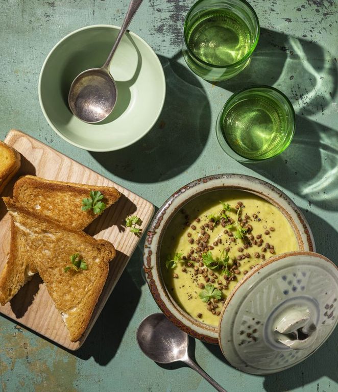 Photo of Roasted Leek & Garlic Soup