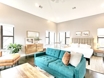 Skyline Views from Three Level Home in East Austin