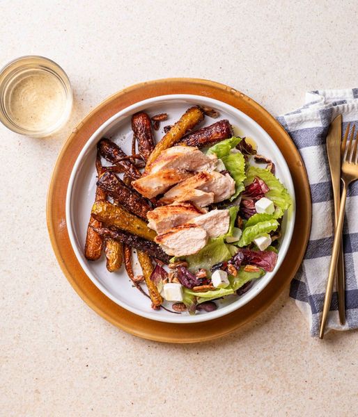 Photo of Grilled Chicken & Honey-garlic Carrots