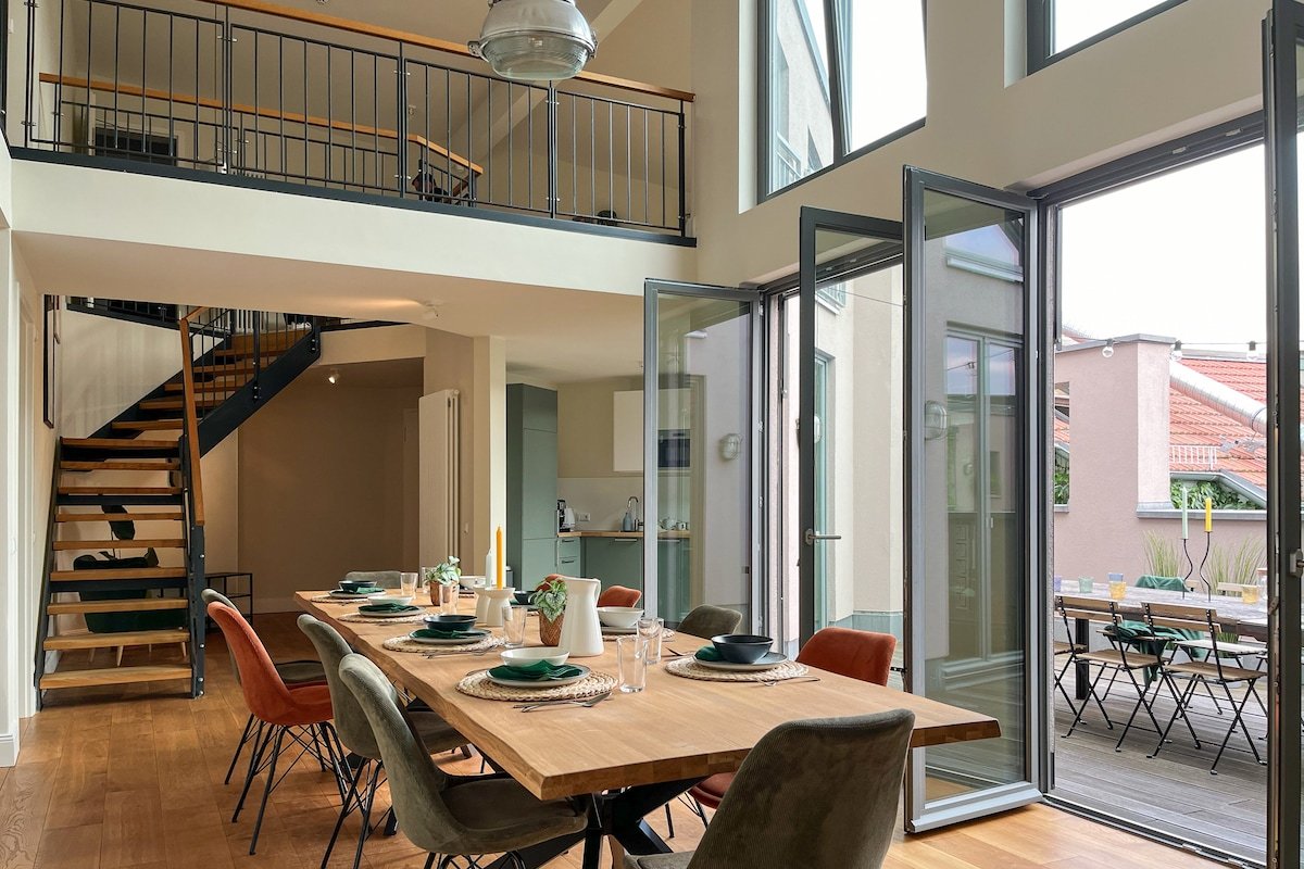 Galerie, Dachterrasse, workation, Bad en suite gallery image 2