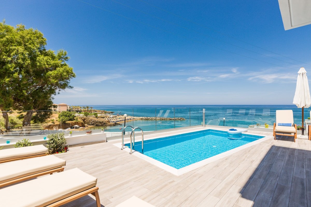 Premium Beachfront Villa, 40m from the beach! gallery image 2