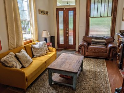 The Okra Inn Iberville- Streetcar in sight