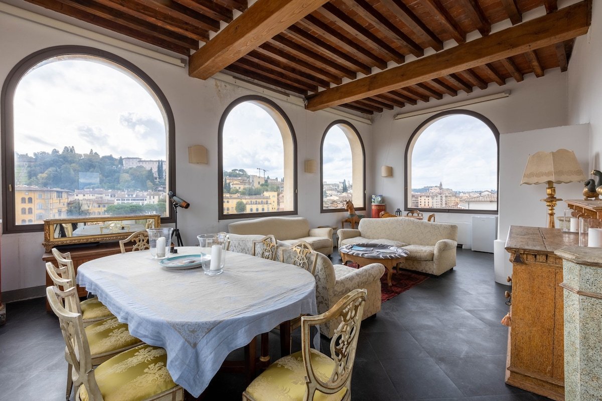 Attico con terrazza vista panoramica 360 Firenze gallery image 2