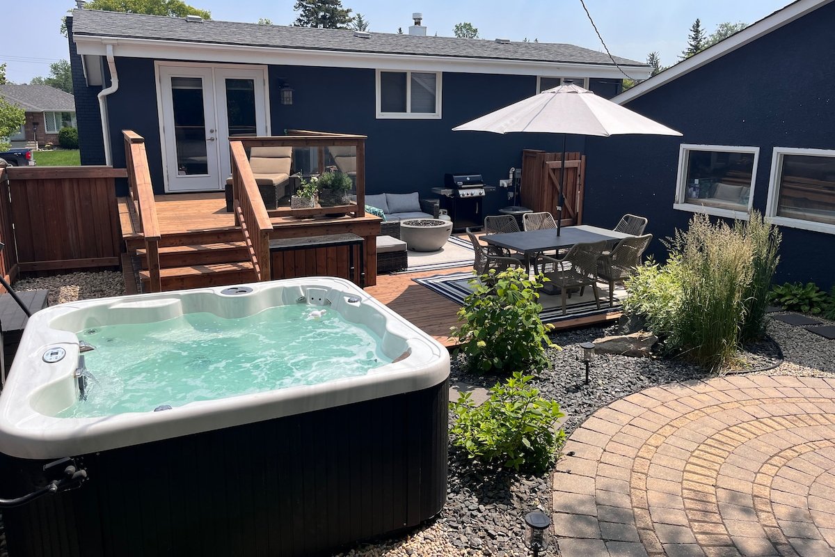 Private Hot Tub! Modern, Cozy Home gallery image 2