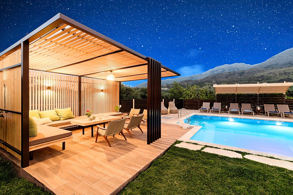 Cretan Sunrise Villa Heated Pool