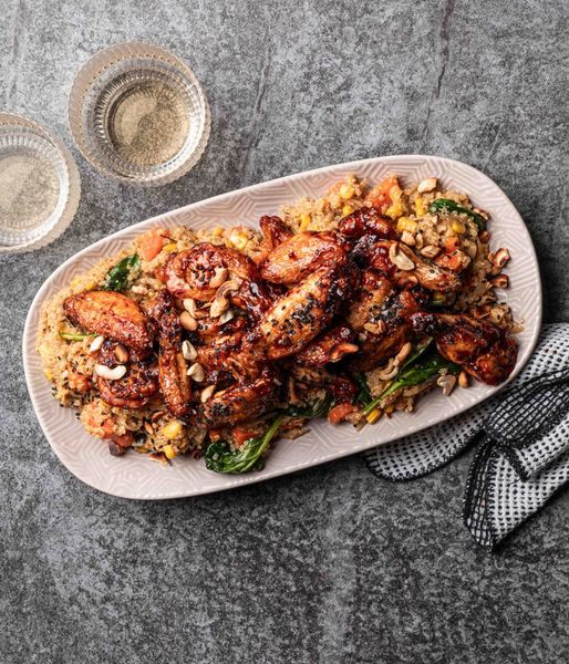 Photo of Tamarind Chicken Wings & Coconut Quinoa