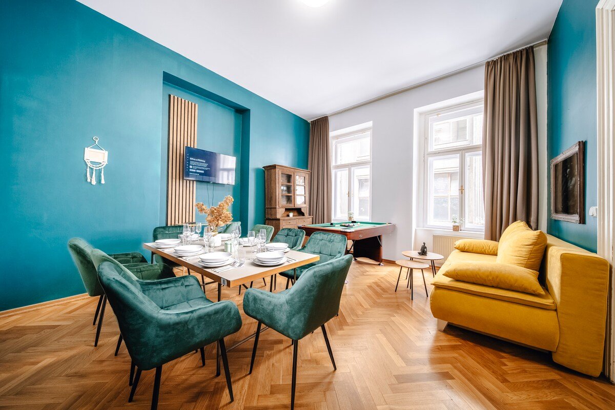 Billiard Haven in the Heart of Prague Group Stay gallery image 3