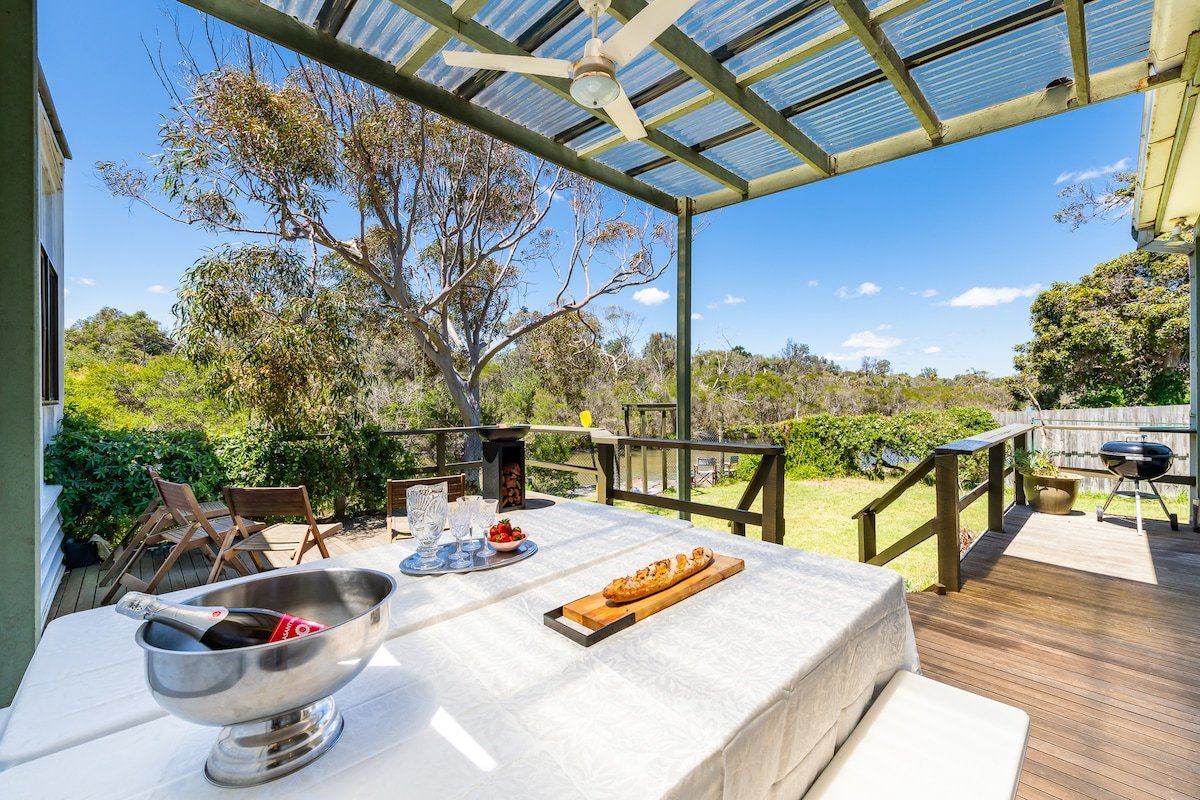 Spacious riverfront beach house getaway gallery image 2