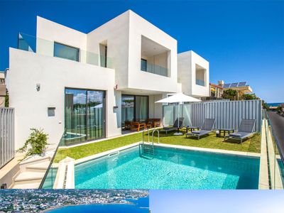 Walk to Beach (150m) & Near Chania / Private Pool