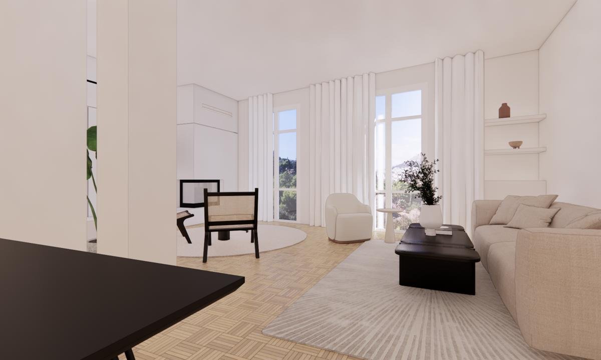 Newly renovated Acropolis facing Townhouse