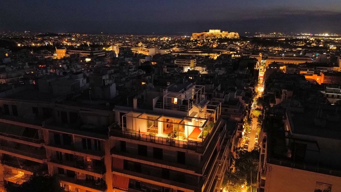 Amazing view Kolonaki Penthouse condo gallery image 2