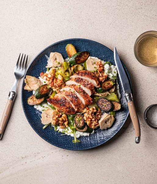 Photo of Boschendal’s Spiced Chicken & Herb-whipped Crème