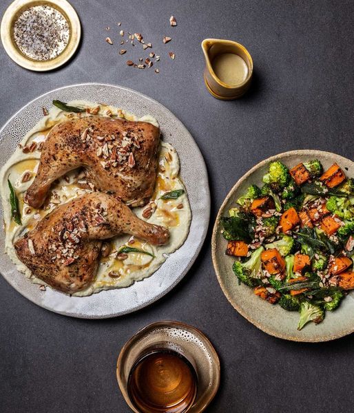 Photo of Chicken & Roasted Cauli Puree