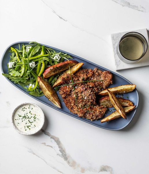 Photo of Pecan-crusted Beef Schnitzel