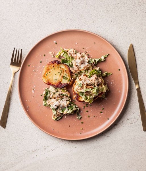Photo of Soy-baked Potato & Flaked Swordfish