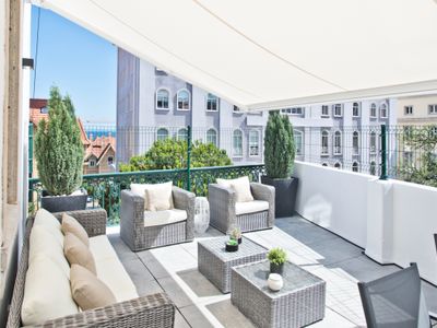 An apartment with an amazing terrace