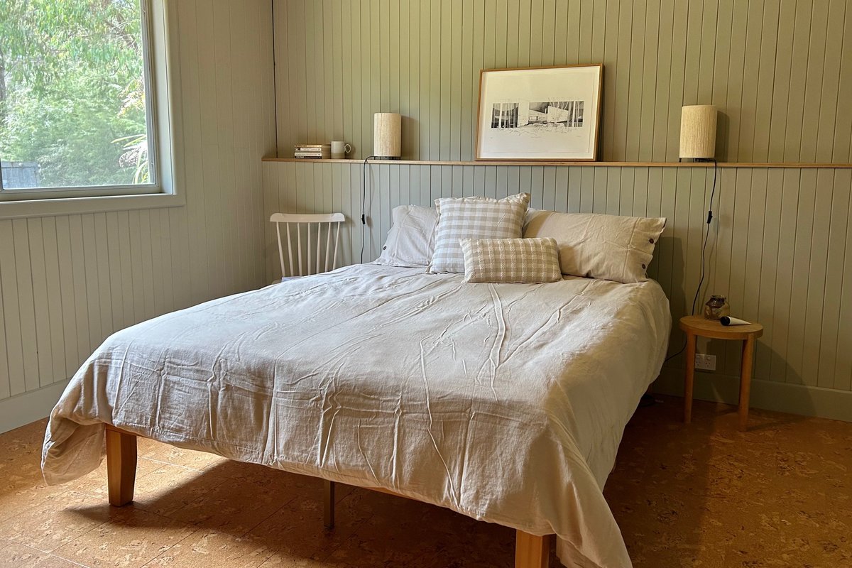 Hidden River, along the river.