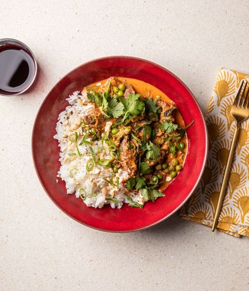 Photo of Steamy Thai Red Beef Curry