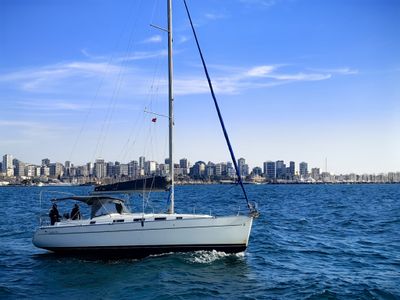 Sail Boat at Fenerbahce Marina