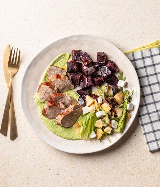 Photo of Minty Peas, Artichokes & Pork Fillet
