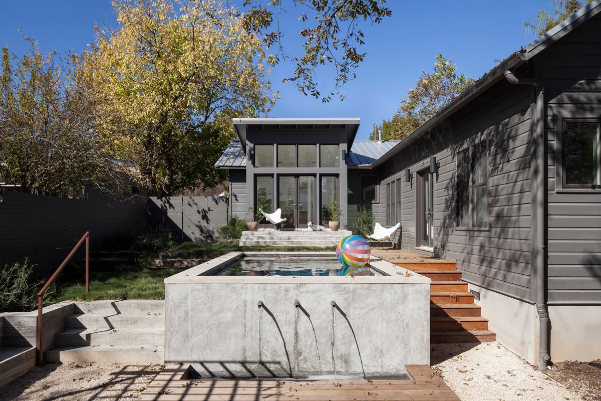 Modern Gem featured by Dwell. Pool + HotTub.