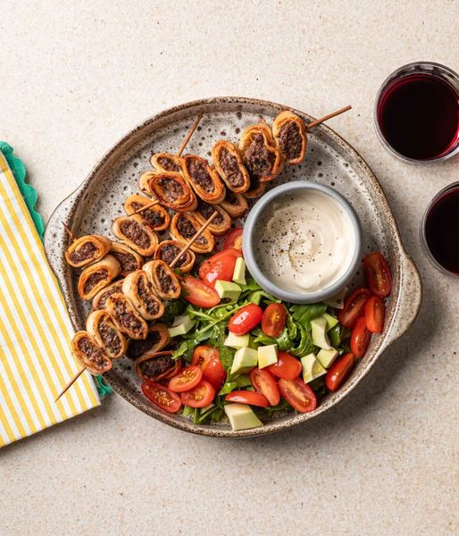 Photo of Tortilla Beef Mince Kebabs