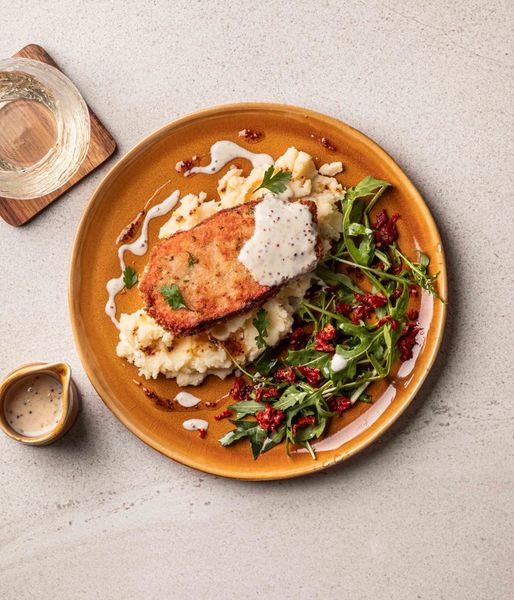 Photo of Crumbed Pork Kassler & Lush Mash
