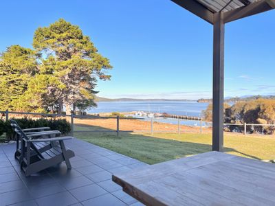 Waterfront Bruny Island Stay; Beach, Views, Luxury