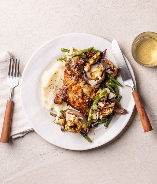 Photo of Mustard-glazed Cabbage & Chicken