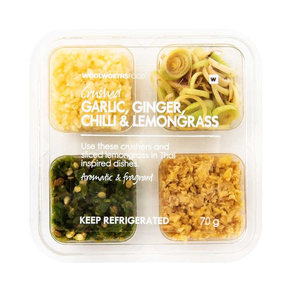 Photo of Crushed Garlic, Ginger, Chilli & Lemongrass 70 g