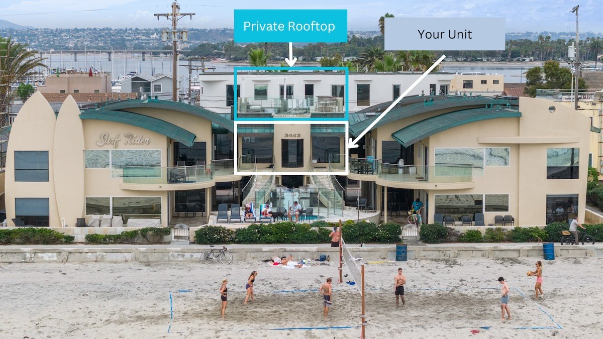 Oceanfront Condo 2/2 | Hot Tub | Private Roof Deck gallery image 5