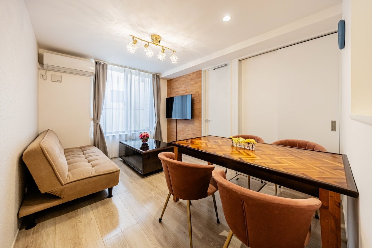 渋谷【2LDK】50㎡/代々木公園駅徒歩5分/新築邸宅　最大5名様　ご家族におすすめ gallery image 4