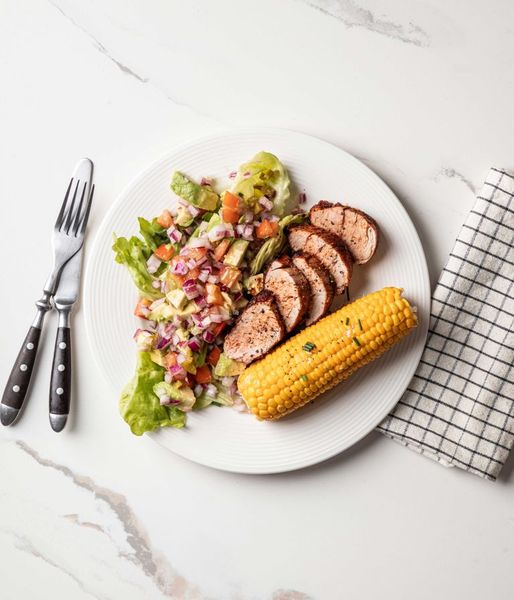 Photo of Avocado Salsa with Pork Fillet