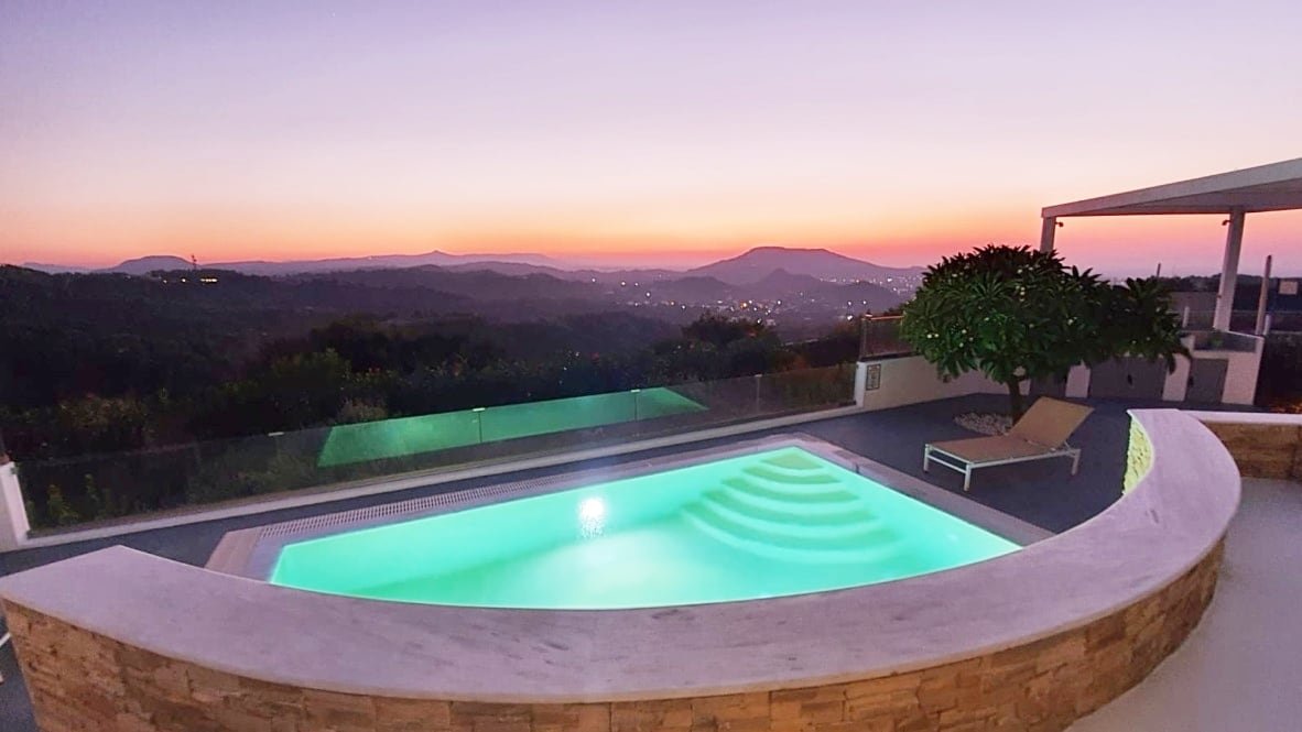 Kalithea-Hills Villa x 8 or 12 (pool & sea view) gallery image 2