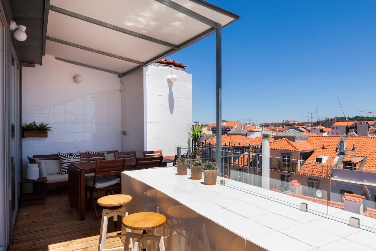 Terrace scenic river&CityView/Chiado/AC/4Bdrs4bths gallery image 5