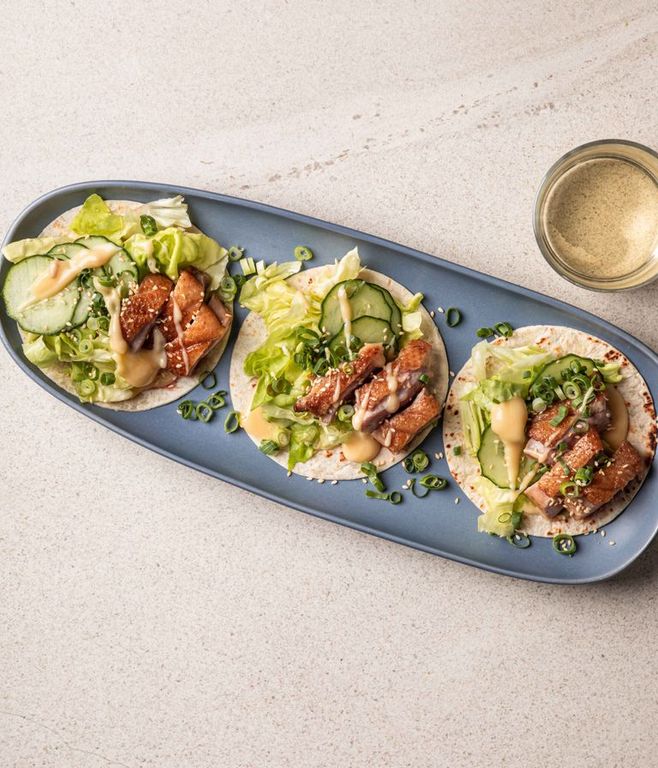Photo of Chicken & Kimchi Wraps