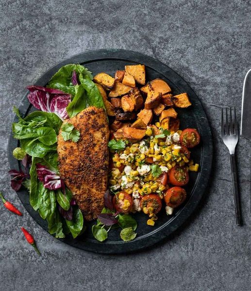 Photo of Spiced Basa & Corn Esquites