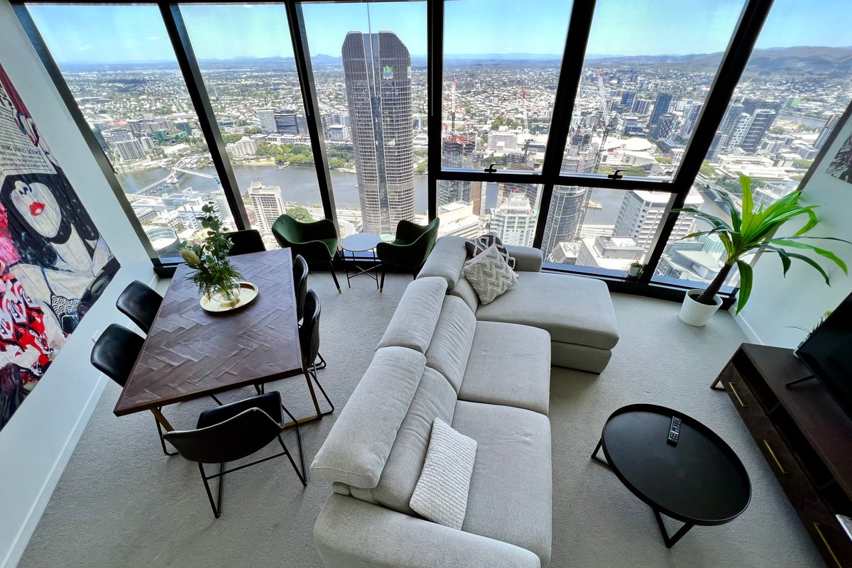 Best View in Brisbane level 69 Over the river