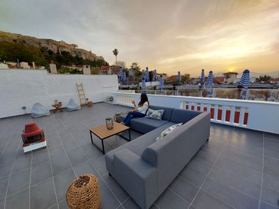 Luxury house in Plaka overlooking the Acropolis