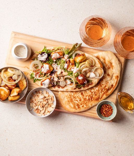 Photo of Bertha’s Honey & Halloumi Flatbread