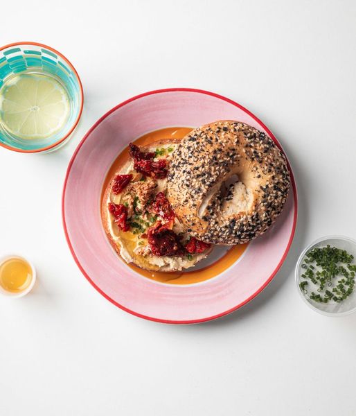 Photo of Creamy Sun-dried Tomato Bagel
