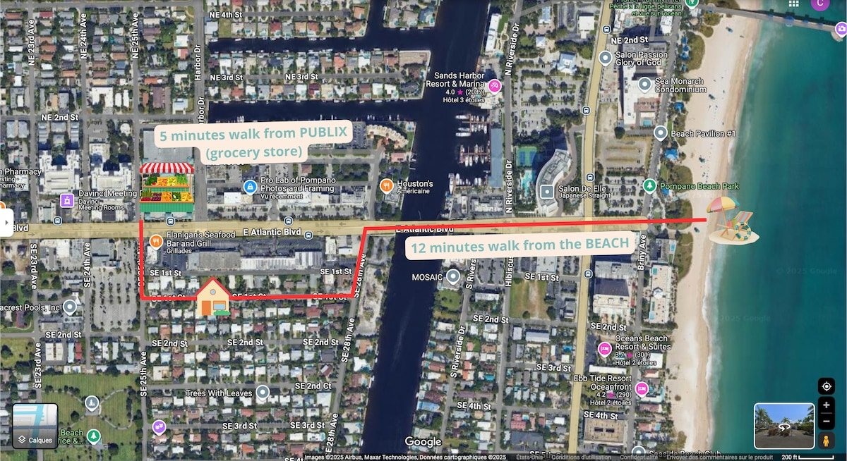 Walk to Beach | Pompano Pool Oasis gallery image 3