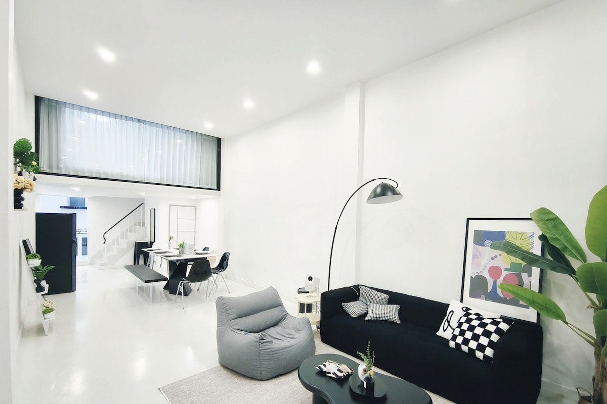 Silom mrt&bts步行2分钟/Central Park旁/lumpini公园/最多可住11人 gallery image 3