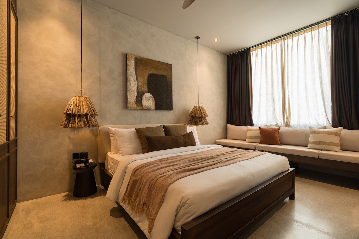 Casa Tulum: 2BR Canggu Villa w/ Pool & Rooftop gallery image 2