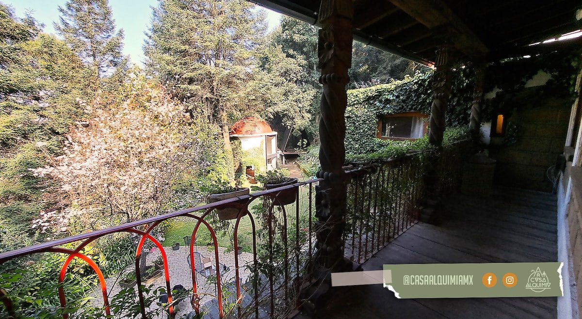 Casa Alquimia @Cabaña en el Desierto de los Leones gallery image 4