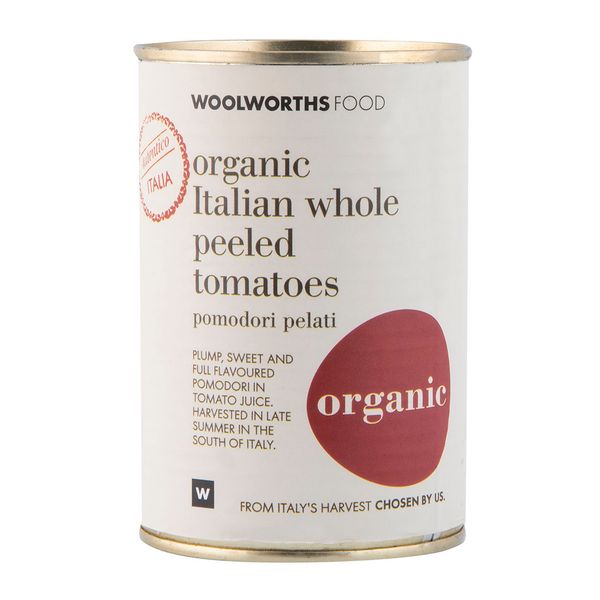 Photo of Organic Italian Whole Peeled Tomatoes 400 g