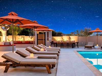 Villa Remezzo Heated Pool, Beach Side, 24 guests