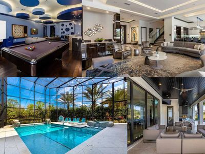 Mansion w Arcade, Theater, Game Loft, Huge Balcony